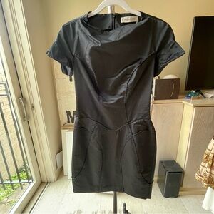 Yves Saint Laurent Black Mini Dress